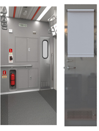 Cab Partition Door